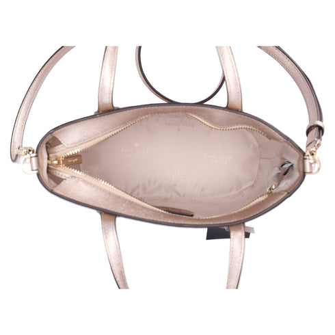 Kate Spade GlitterGlimmer SmallZip Satchel CrossbodyBag Gold Holiday kate spade Handbags & Purses