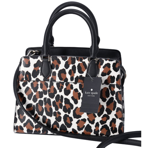 Kate Spade Madison Spotted Animal Leopard Printed Small Satchel KI363 kate spade Handbags