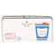 Kate Spade New York Coffee Break Large Slim Bifold Wallet Leather Cream Multi kate spade Wallets