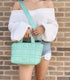 Kate Spade Softwhere Quilted Leather Mini Tote Crossbody Summer Rain Turquoise kate spade Handbags & Purses