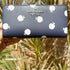 Kate Spade Staci Orchard Toss Print Large Slim Bifold Wallet Blazer Blue kate spade Wallets