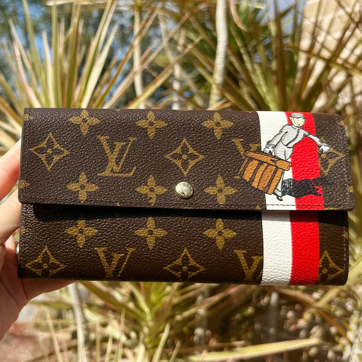 Louis Vuitton Limited Groom Compact Wallet
