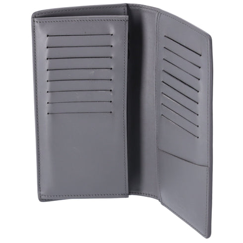 Louis Vuitton Gray Monogram Shadow Portefeuille Brazza M81335 Long Wallet Louis Vuitton Wallets