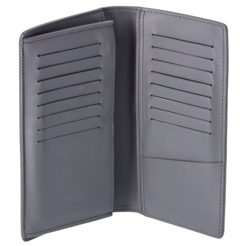 Louis Vuitton Gray Monogram Shadow Portefeuille Brazza M81335 Long Wallet Louis Vuitton Wallets