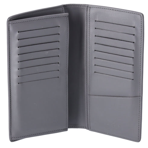 Louis Vuitton Gray Monogram Shadow Portefeuille Brazza M81335 Long Wallet Louis Vuitton Wallets