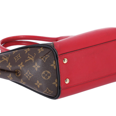 Louis Vuitton Monogram Kimono MM Brown Red Tote Bag Canvas Shoulder Bag M40459 Louis Vuitton Handbags & Purses