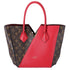 Louis Vuitton Monogram Kimono MM Brown Red Tote Bag Canvas Shoulder Bag M40459 Louis Vuitton Handbags
