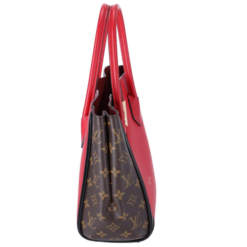 Louis Vuitton Monogram Kimono MM Brown Red Tote Bag Canvas Shoulder Bag M40459 Louis Vuitton Handbags
