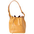 Louis Vuitton Petit Noe Epi Bucket Shoulder Bag M44109 Jaune Yellow Leather Louis Vuitton Handbags