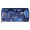 Louis Vuitton Zippy Wallet M90018 Grand Blue Patent Leather Floral Louis Vuitton Wallets