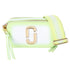 Marc Jacobs Snapshot Fluoro Edge Crossbody Neon Green Woven Strap Marc Jacobs Handbags