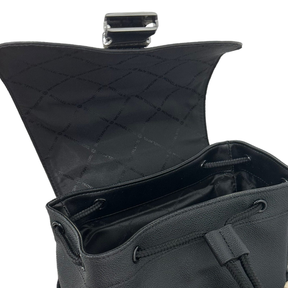 Michael Kors Cooper MK Logo Large Sporty Slingpack Backpack Black