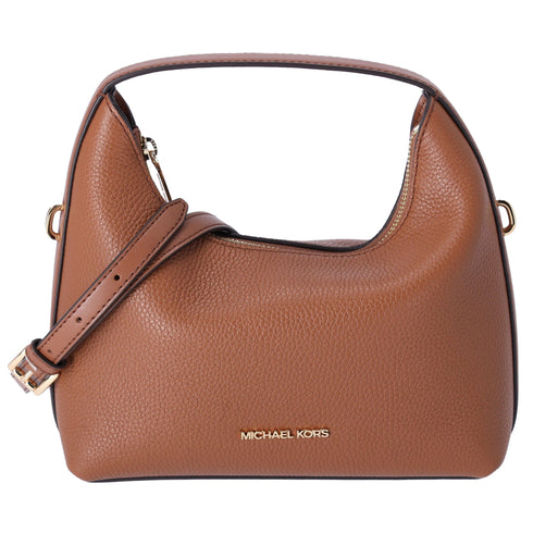 Michael Kors Ember Small Messenger Top Handle Handbag Crossbody Luggage Leather Michael Kors Handbags