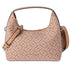 Michael Kors Ember Small Shoulder Crossbody Bag MK Jacquard Deer Tan Multi Michael Kors Handbags
