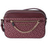 Michael Kors Jet Set East West Chain Crossbody Metallic Oxblood Multi Michael Kors Handbags