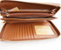 Michael Kors Jet Set Girls Large Zip Around Continental Wristlet Wallet Brown Michael Kors Wallets
