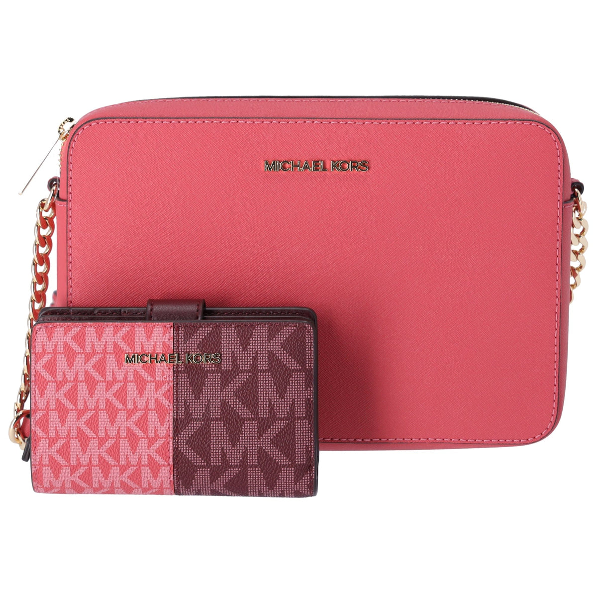 Michael purchases Kors Light Pink Crossbody and Wallet