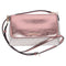 Michael Kors Jet Set MD Convertible Pouchette Crossbody Vanilla MK Pink Metallic Michael Kors Handbags & Purses