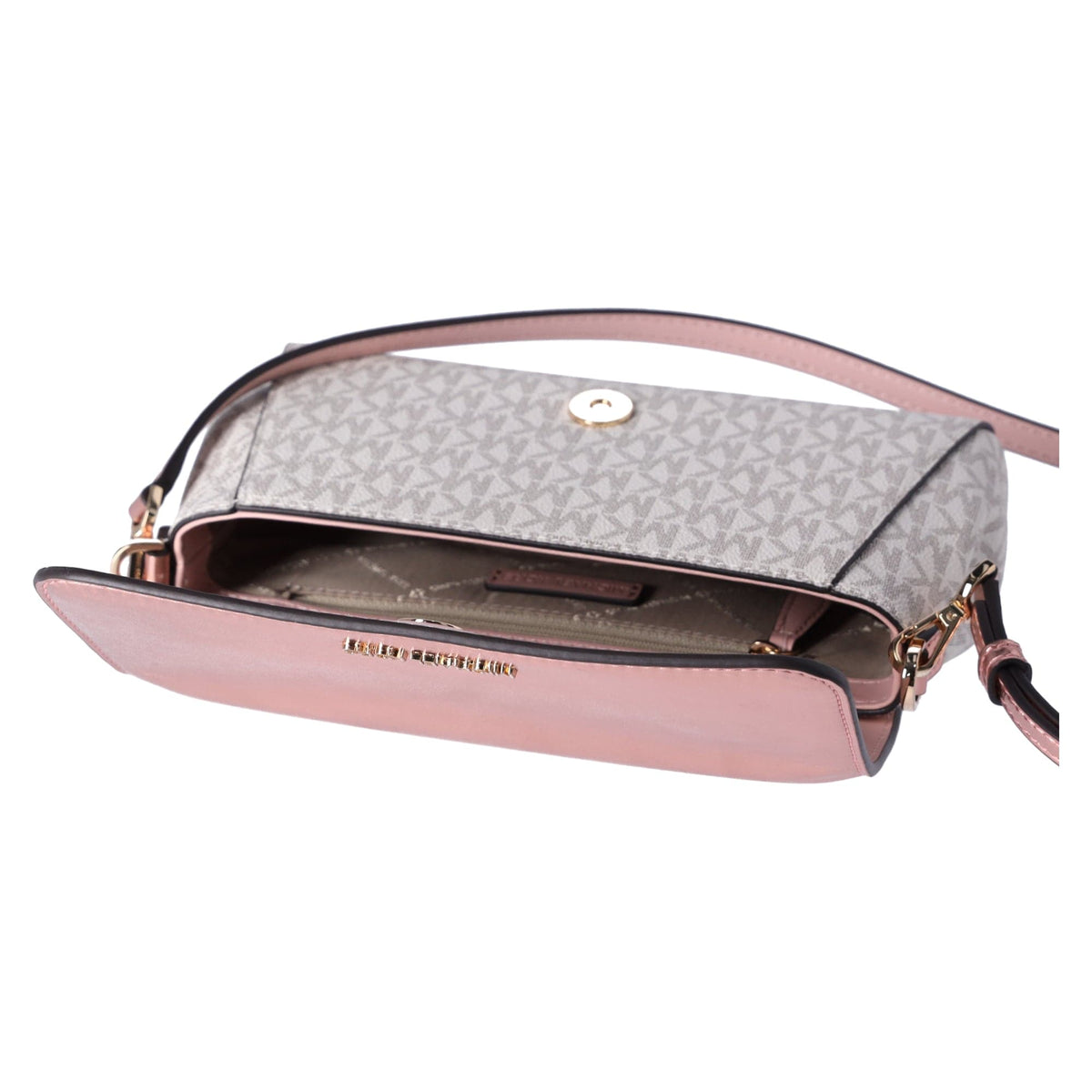 Michael Kors Jet Set MD Convertible Pouchette Crossbody Vanilla MK