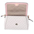 Michael Kors Jet Set MD Convertible Pouchette Crossbody Vanilla MK Pink Metallic Michael Kors Handbags & Purses