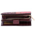 Michael Kors Jet Set Medium Bifold Zip Coin Signature Wallet Oxblood Multi MK Michael Kors Wallets