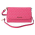 Michael Kors Jet Set Medium Convertible Pouchette Crossbody Electric Pink MK Michael Kors Handbags & Purses