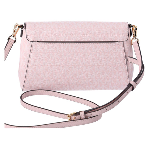 Michael Kors Jet Set Medium Convertible Pouchette Crossbody Light Powder Blush Michael Kors Handbags & Purses