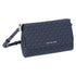 Michael Kors Jet Set Medium Convertible Pouchette Crossbody Navy MK Signature Michael Kors Handbags & Purses