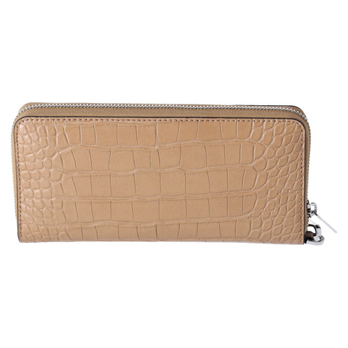 Michael Kors Jet Set Travel Large Continental Wallet Embossed Camel Michael Kors Wallets
