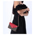 Michael Kors Jet Set Travel Small Signature Clutch Crossbody Brown Crimson Red Michael Kors Handbags & Purses