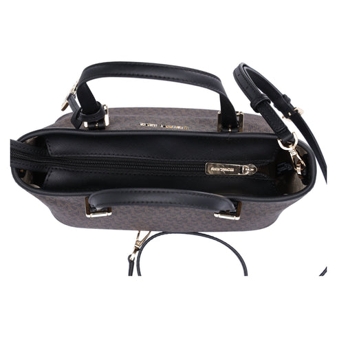 Michael Kors JetSet Small XS Carryall Convertible ToteCrossbody BrownMKBlack Michael Kors Handbags & Purses