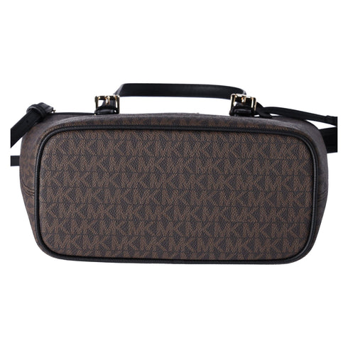 Michael Kors JetSet Small XS Carryall Convertible ToteCrossbody BrownMKBlack Michael Kors Handbags & Purses