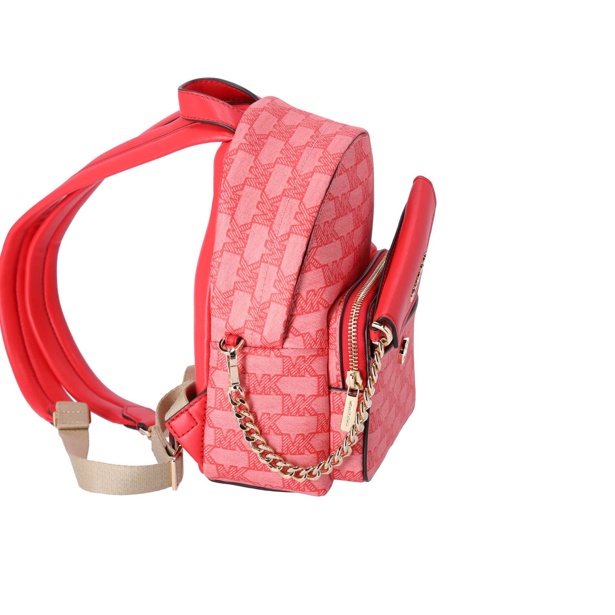 Michael Kors, Bags, Red Michael Kors Rose Backpack