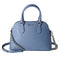 Michael Kors Veronica Medium Dome Satchel Crossbody Denim Blue Saffiano Leather Michael Kors Handbags & Purses