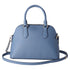 Michael Kors Veronica Medium Dome Satchel Crossbody Denim Blue Saffiano Leather Michael Kors Handbags & Purses