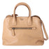 PRADA Logo Handbag BN2554 Beige Saffiano Cuir Leather PRADA Handbags