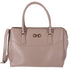 Salvatore Ferragamo Beky Triple Compartment Tote Taupe Saffiano Leather Salvatore Ferragamo Handbags