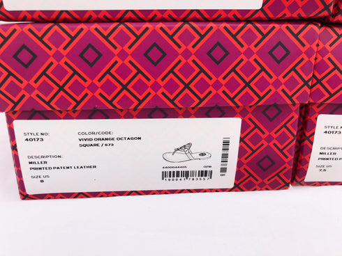 Tory Burch Miller Sandals Flip Flop Orange Coral Pink 7 or 7.5 Tory Burch Sandals & Flip Flops