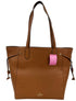 Kate Spade Marti Leather Large Top Zip Tote Warm Gingerbread Brown