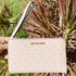 Michael Kors Jet Set Travel Double Zip Wristlet Ballet Pink MK
