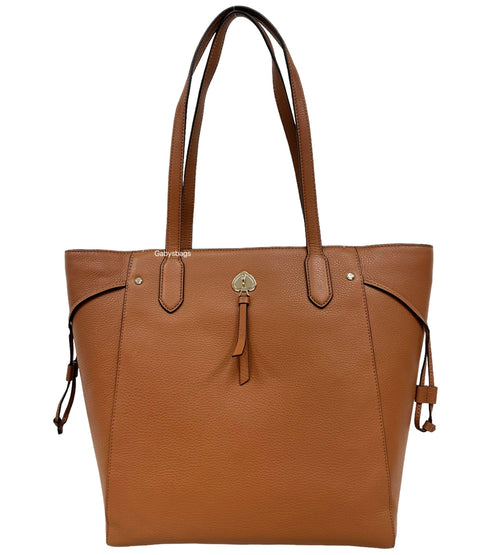 Kate Spade Marti Leather Large Top Zip Tote Warm Gingerbread Brown kate spade Handbags & Purses