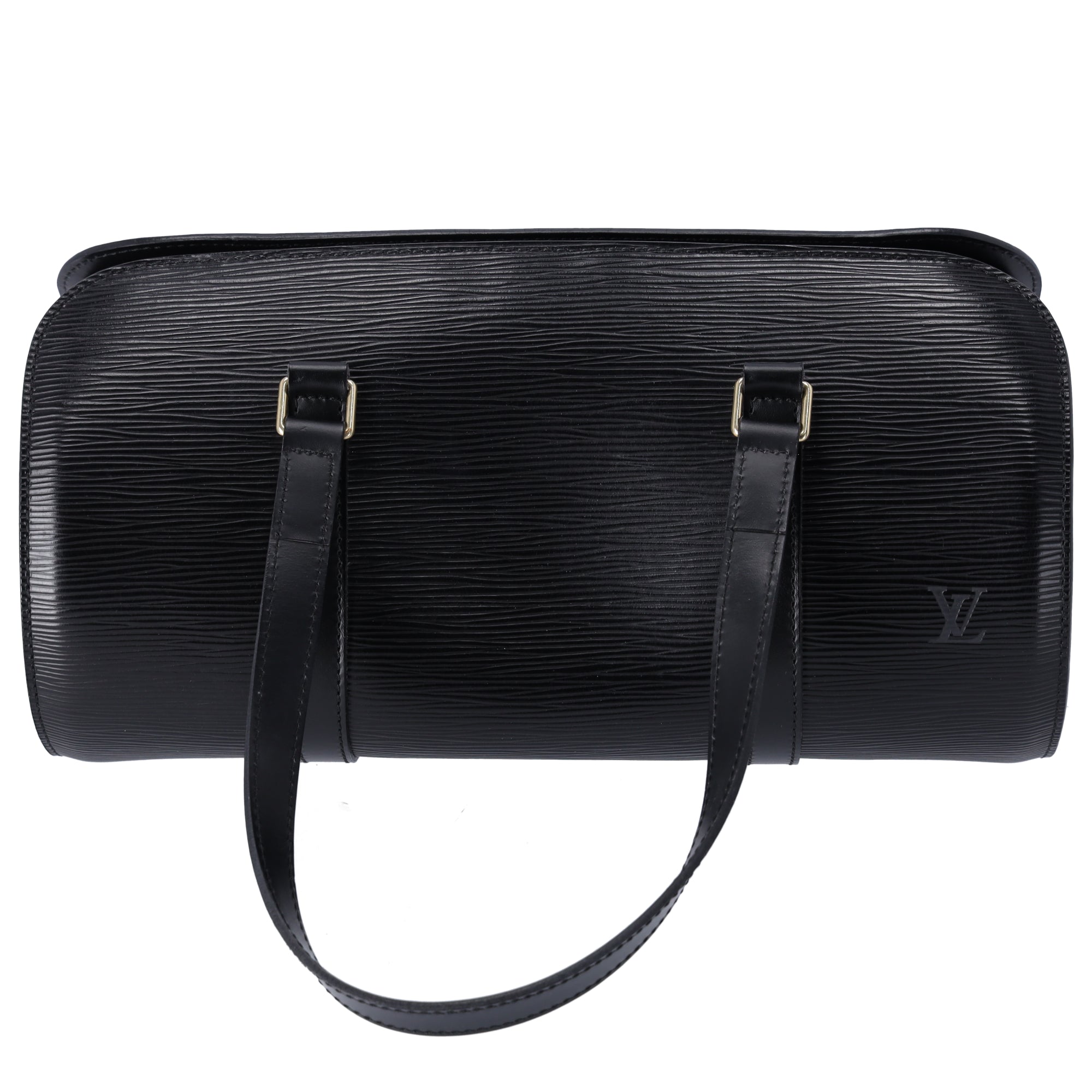 Louis Vuitton Soufflot Epi Handbag M52222 Black Leather – Gaby's Bags