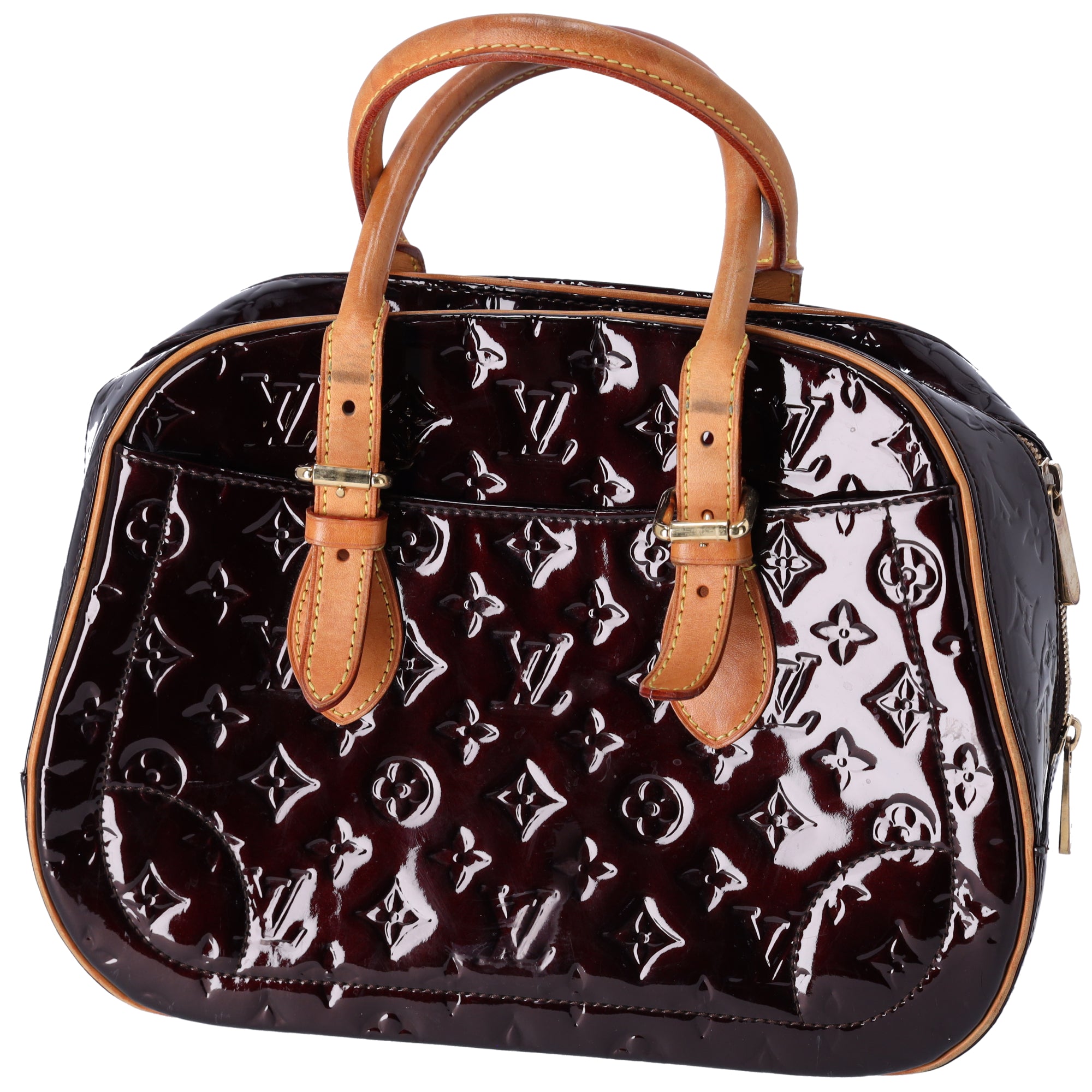 Louis Vuitton Summit Drive Monogram Vernis Handbag M93516 Amarante