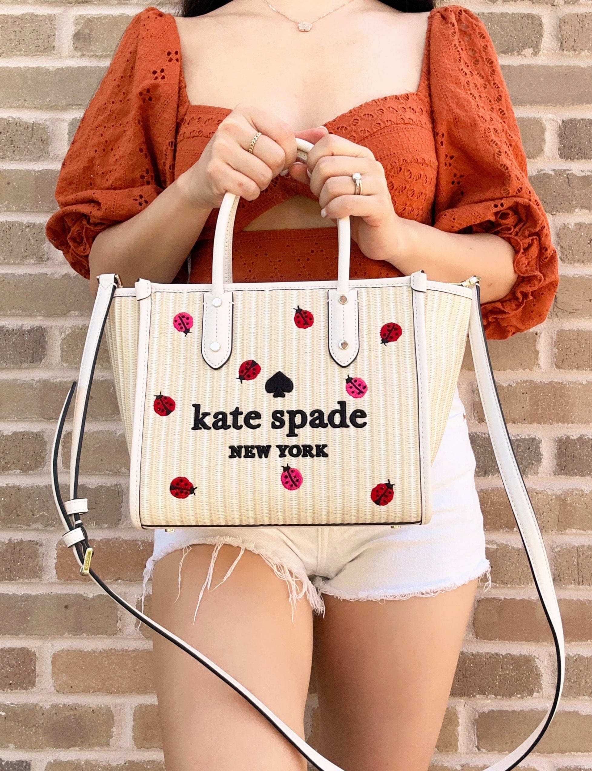 Kate Spade New York Leather Bucket Bag - Neutrals Bucket Bags