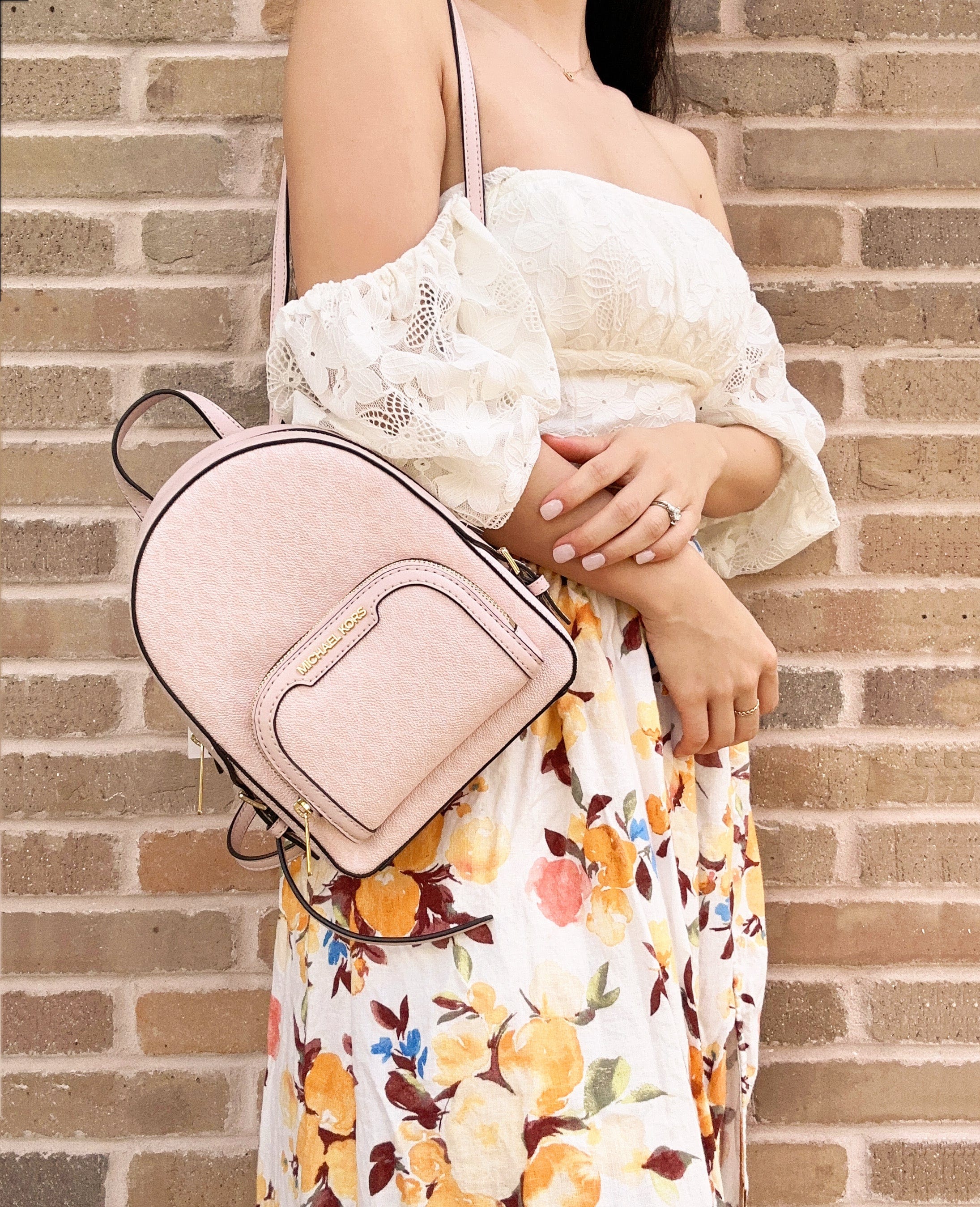 Kate spade blush outlet backpack