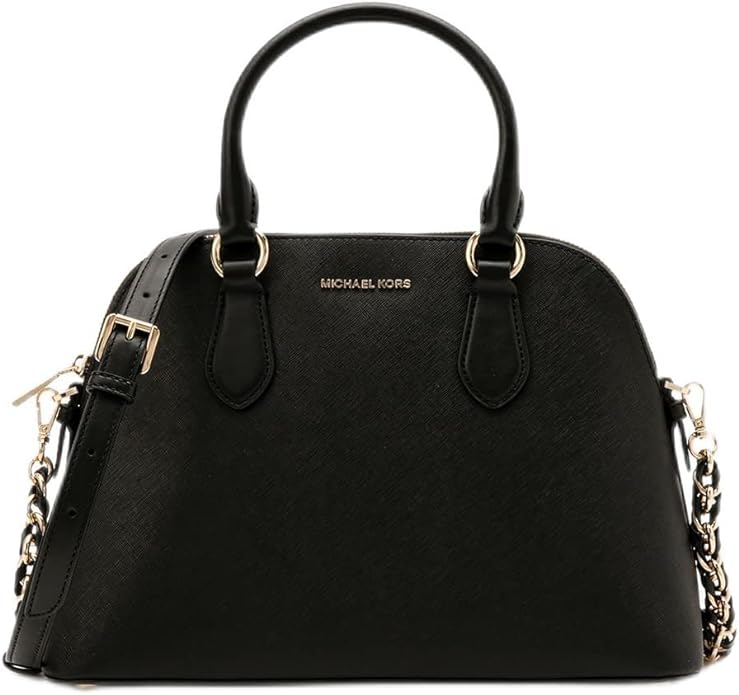 Michael kors hotsell black saffiano satchel